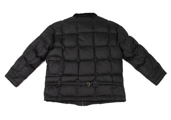 Papas Logo Patch Detachable Liner Down Jacket Black Size L