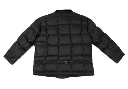 Papas Logo Patch Detachable Liner Down Jacket Black Size L