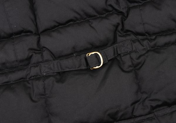Papas Logo Patch Detachable Liner Down Jacket Black Size L