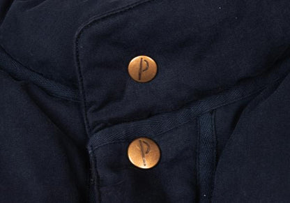 Papas Floral Lining Down Jacket Navy Size L