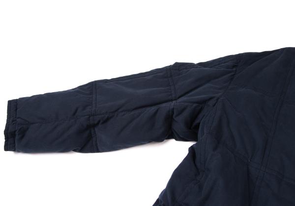 Papas Floral Lining Down Jacket Navy Size L