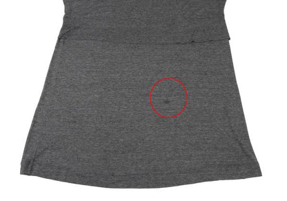 ISSEY MIYAKE HaaT Rayon Silk Layered 1/2 Dress Gray Size 2