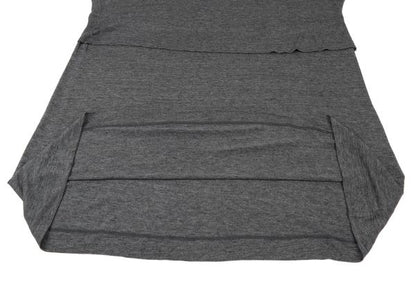 ISSEY MIYAKE HaaT Rayon Silk Layered 1/2 Dress Gray Size 2