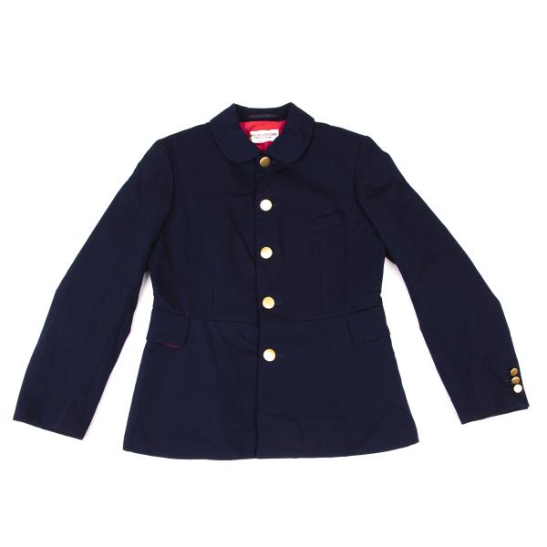 COMME des GARCONS robe de chambre Gold Jacket Navy Size M