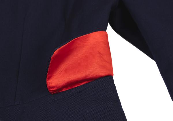 COMME des GARCONS robe de chambre Gold Jacket Navy Size M