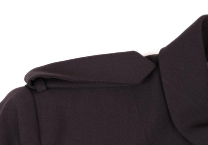 KENZO Wool Zip-Up Jacket Purple Size 42