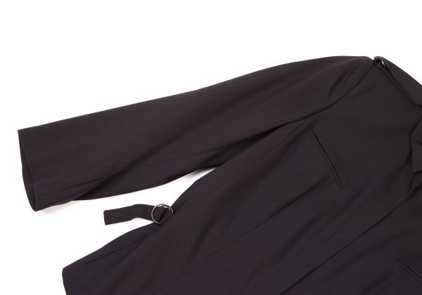 KENZO Wool Zip-Up Jacket Purple Size 42
