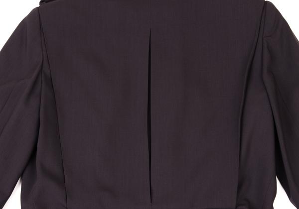 KENZO Wool Zip-Up Jacket Purple Size 42