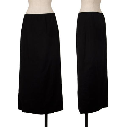COMME des GARCONS Wool Stretch Layered Skirt Black Size S