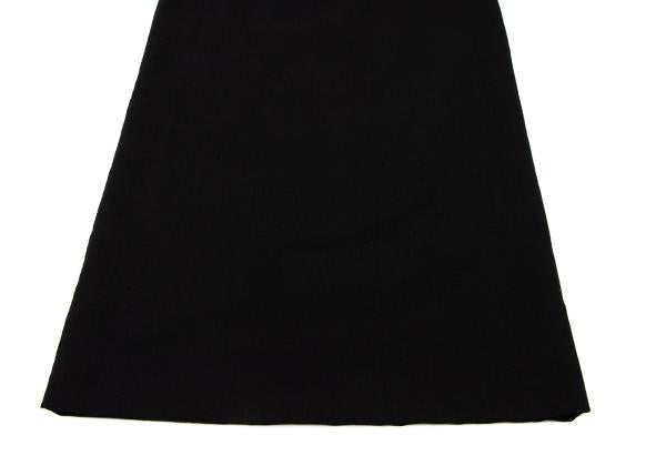 COMME des GARCONS Wool Stretch Layered Skirt Black Size S