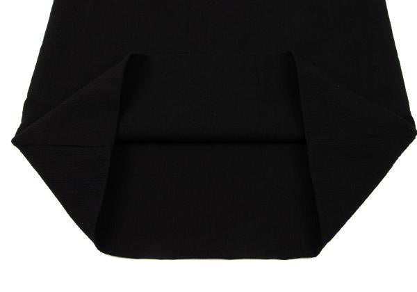 COMME des GARCONS Wool Stretch Layered Skirt Black Size S