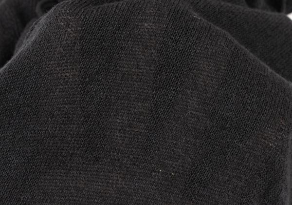 Yohji Yamamoto FEMME Silk Blend Panel Dress Black Size 2