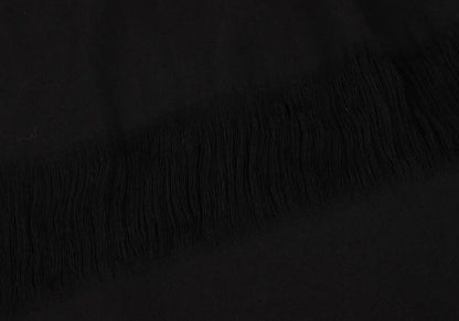 Y's Fringe Hem Design Midi Dress White Size 2