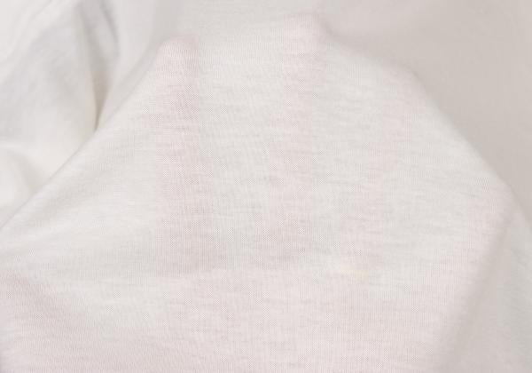 Y's Fringe Hem Design Midi Dress White Size 2