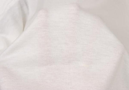 Y's Fringe Hem Design Midi Dress White Size 2