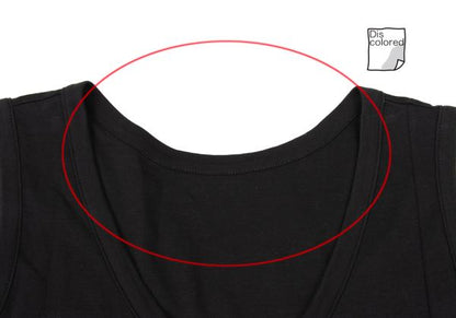 Y's Raw Edge Trim Sleeveless Tunic Black Blouse Size 2