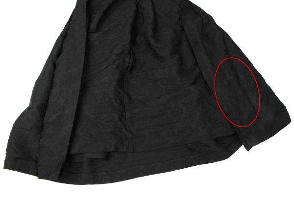 COMME des GARCONS 21AW Flower Jacquard Skirt Black Size S