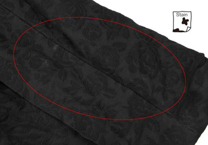 COMME des GARCONS 21AW Flower Jacquard Skirt Black Size S