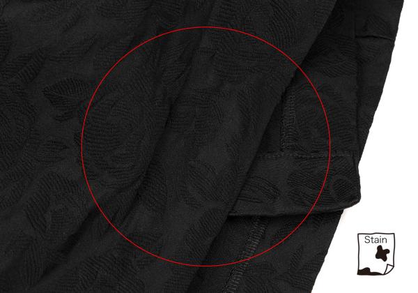 COMME des GARCONS 21AW Flower Jacquard Skirt Black Size S