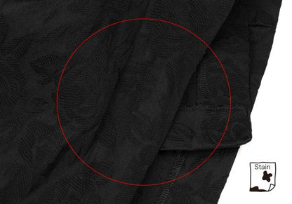 COMME des GARCONS 21AW Flower Jacquard Skirt Black Size S