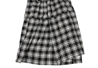 Comme des Garcons tao 23AW Ribbon Gather Check Dress Size S