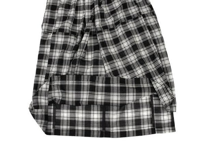 Comme des Garcons tao 23AW Ribbon Gather Check Dress Size S
