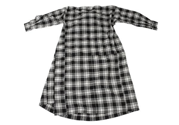 Comme des Garcons tao 23AW Ribbon Gather Check Dress Size S