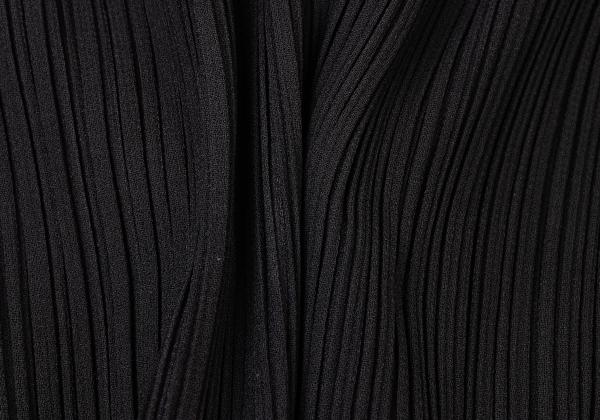 ISSEY MIYAKE Poly Pleat Patch Pocket Jacket Black Size M