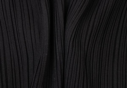 ISSEY MIYAKE Poly Pleat Patch Pocket Jacket Black Size M