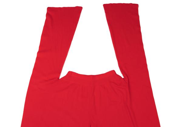 ISSEY MIYAKE A-POC INSIDE Red Side Drape Pants Size 2