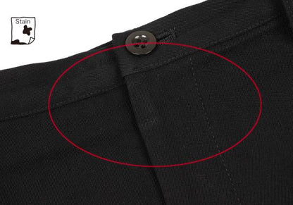Y's Wool Gabardine Straight Pants Black Size M