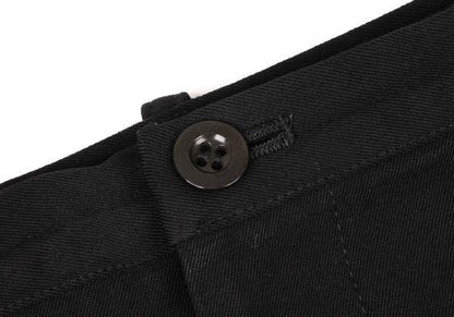 Y's Wool Gabardine Straight Pants Black Size M