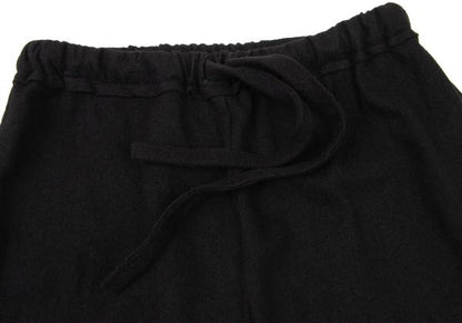 Y's Wool Inside Out Pants Black Size 3
