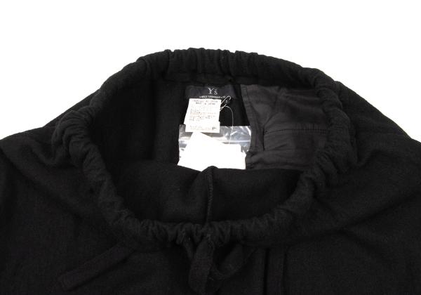 Y's Wool Inside Out Pants Black Size 3