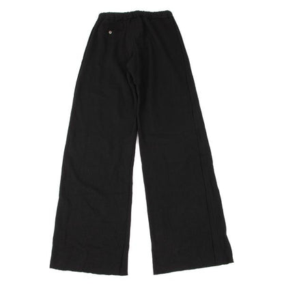 Y's Wool Inside Out Pants Black Size 3