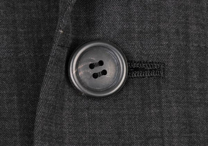 ISSEY MIYAKE MEN Charcoal Wool 3-Button Jacket Size M