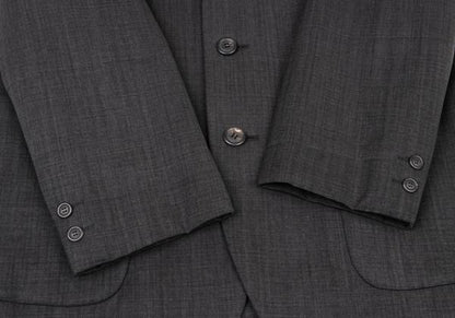 ISSEY MIYAKE MEN Charcoal Wool 3-Button Jacket Size M