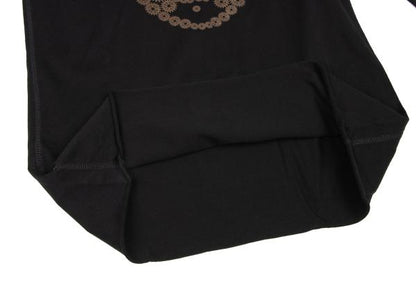 Lucien PellatFinet Front Gear Face Design Top Black Size S