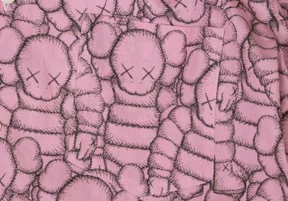 COMME des GARCONS SHIRT x KAWS Graphic Shirt Pink Size XS