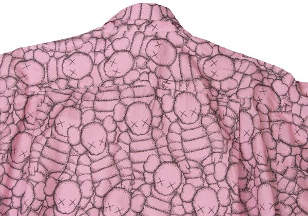 COMME des GARCONS SHIRT x KAWS Graphic Shirt Pink Size XS