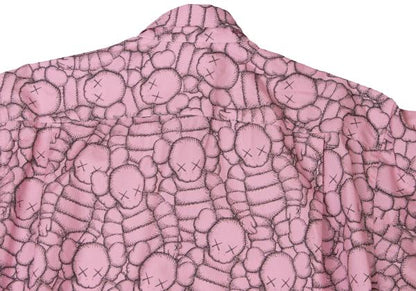 COMME des GARCONS SHIRT x KAWS Graphic Shirt Pink Size XS