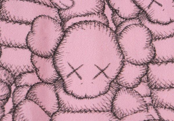 COMME des GARCONS SHIRT x KAWS Graphic Shirt Pink Size XS