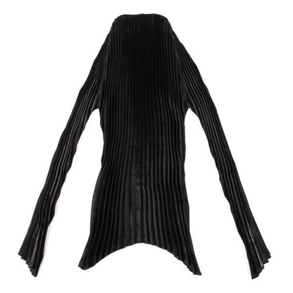 ISSEY MIYAKE Pleated Skipper Top Size M