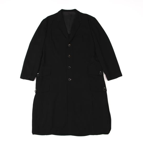 Yohji Yamamoto POUR HOMME 06SS Long Jacket Black Size 3