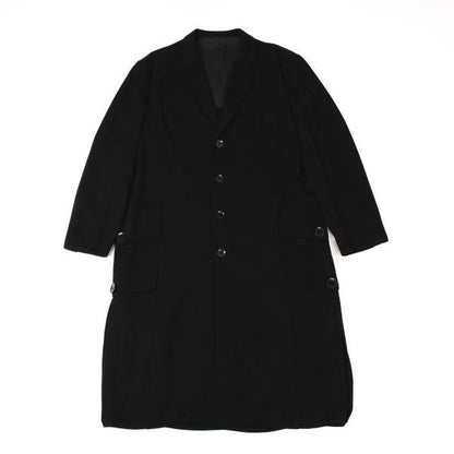 Yohji Yamamoto POUR HOMME 06SS Long Jacket Black Size 3