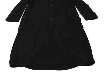 Yohji Yamamoto POUR HOMME 06SS Long Jacket Black Size 3