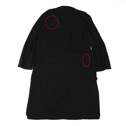 Yohji Yamamoto POUR HOMME 06SS Long Jacket Black Size 3