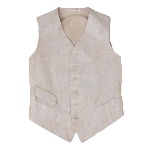 Y's for men Painted Panel Vest White Size 1