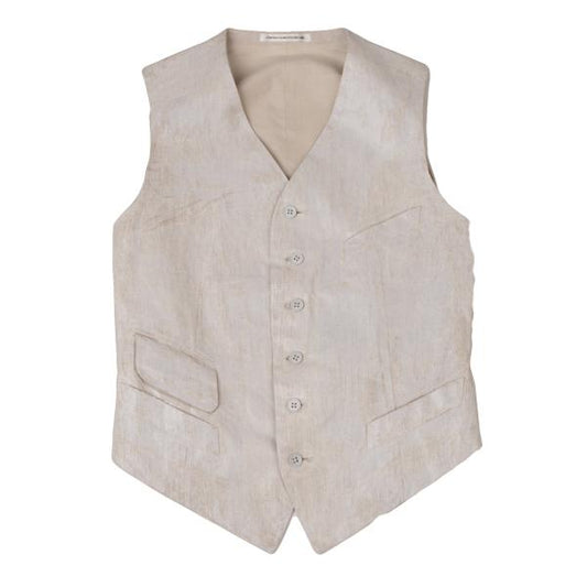 Y's for men Painted Panel Vest White Size 1