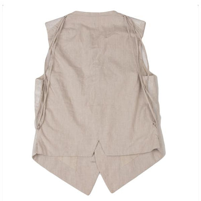Y's for men Painted Panel Vest White Size 1
